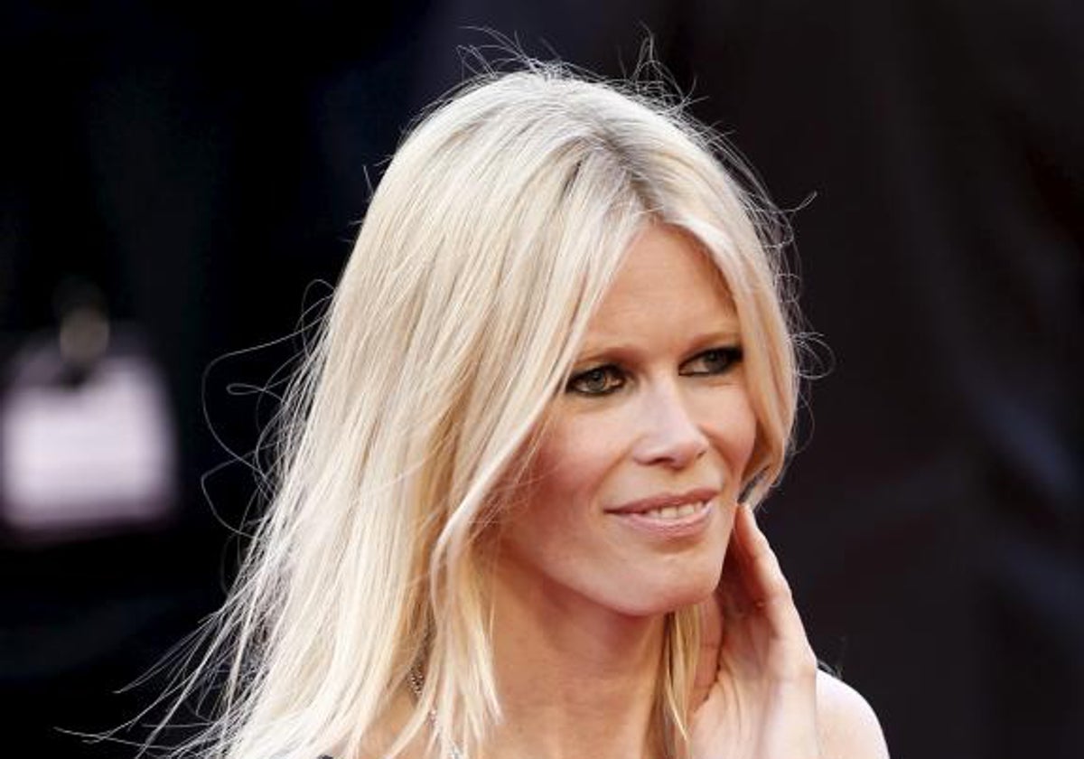 Schiffer, a su llegada al Festival de Cannes en 2011