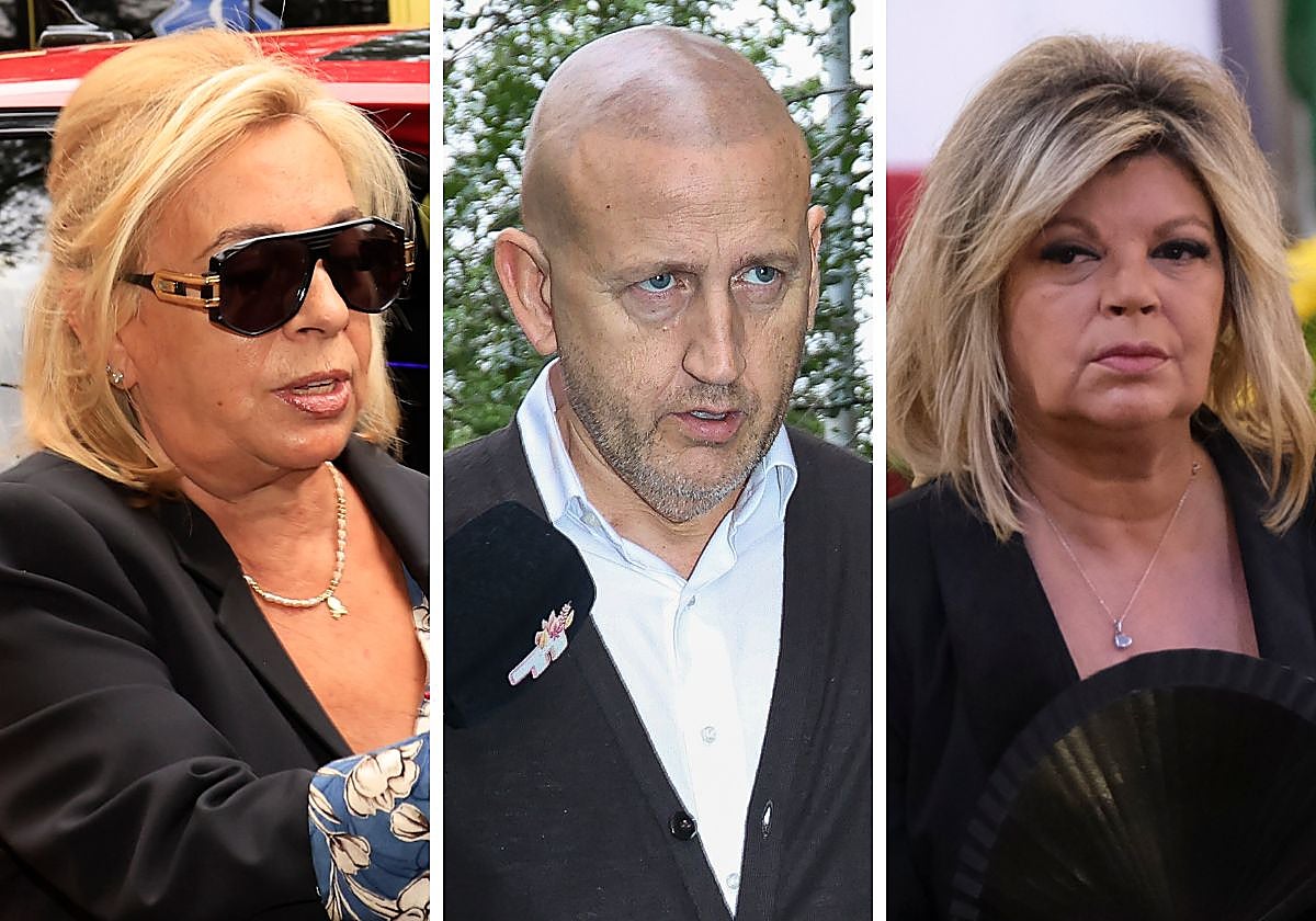 Carmen Borrego, Gustavo Guillermo y Terelu Campos