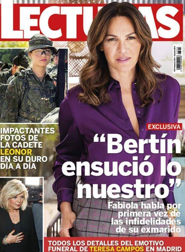 La reacción de Fabiola Martínez a las infidelidades de Bertín: las revistas de la semana