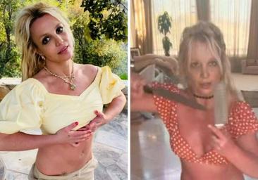 La policía acude a casa de Britney Spears, alertada por el peligroso vídeo con cuchillos de la cantante