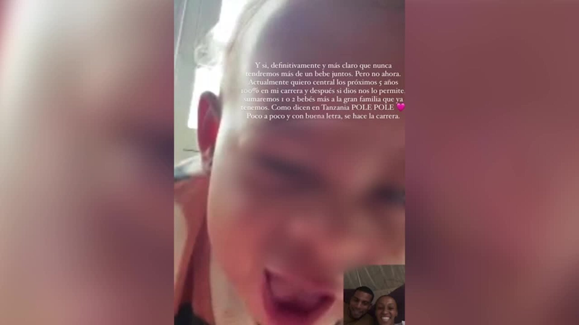 Ana Peleteiro responde a los rumores de embarazo en plena luna de miel