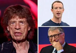 Mick Jagger no es el único: Bill Gates, Zuckerberg y otros ricos que no dejarán millonarias herencias a sus hijos