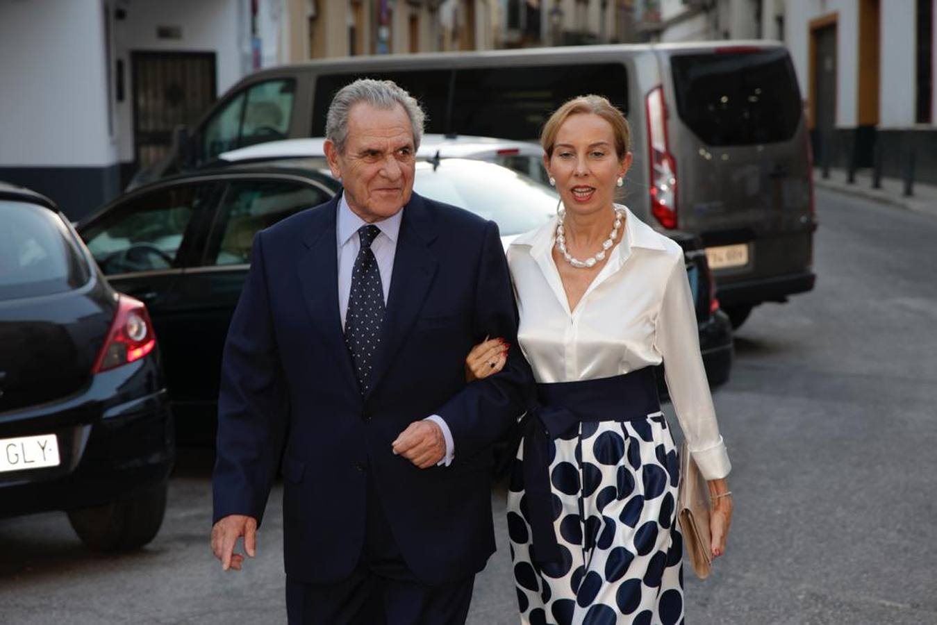 Bautizo de Sofía Fitz-James Stuart Palazuelo en Sevilla, en imágenes