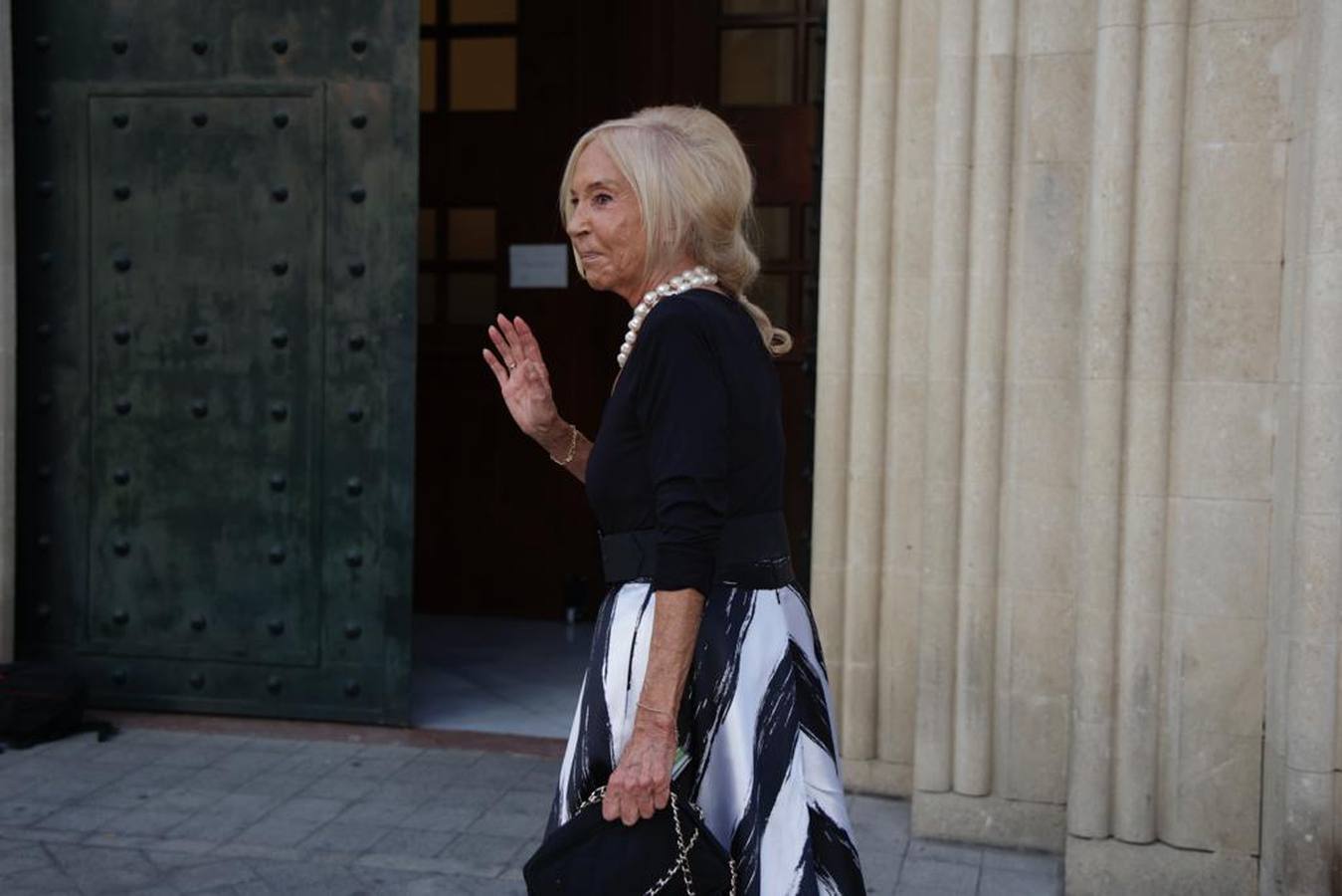 Bautizo de Sofía Fitz-James Stuart Palazuelo en Sevilla, en imágenes