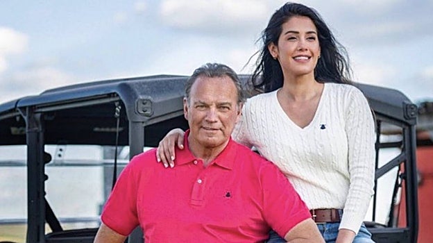 Bertín Osborne y Gabriela Guillén