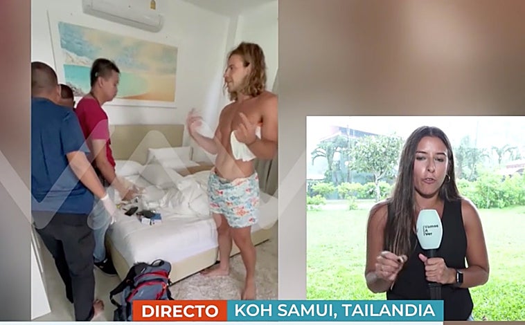 Imagen principal - María de Vicente, reportera de 'Vamos a ver', ha ofrecido toda la información referente a Rodolfo Sancho.