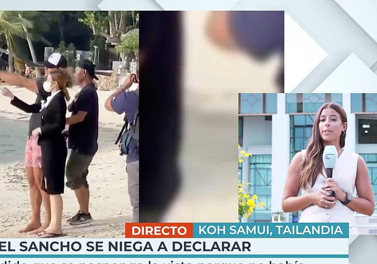 María de Vicente, reportera de 'Vamos a ver', ha informado sobre la última hora del caso de Daniel Sancho.