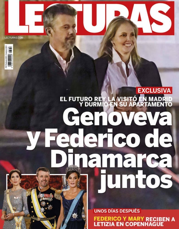 Las fotos de Genoveva Casanova y Federico de Dinamarca: las revistas de la semana