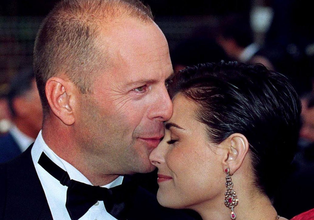 Bruce Willis y Demi Moore