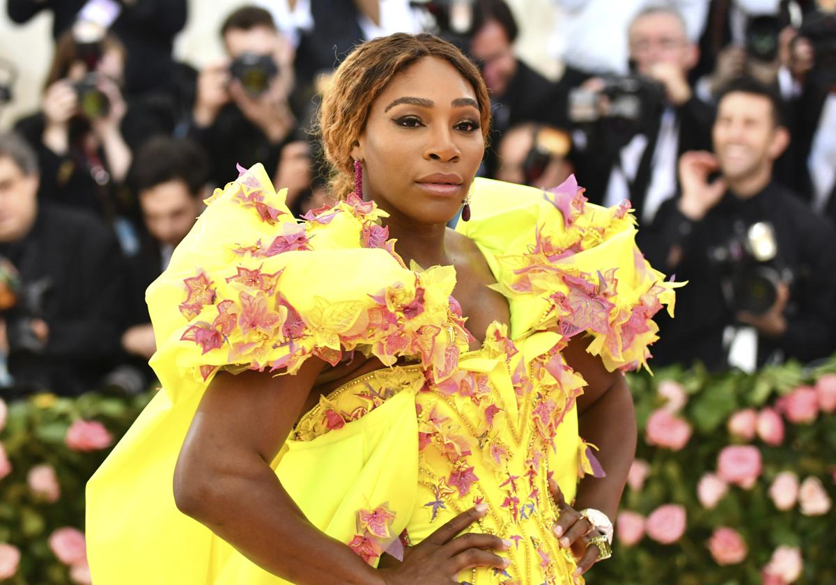 La tenista Serena Williams en la Met Gala de 2019