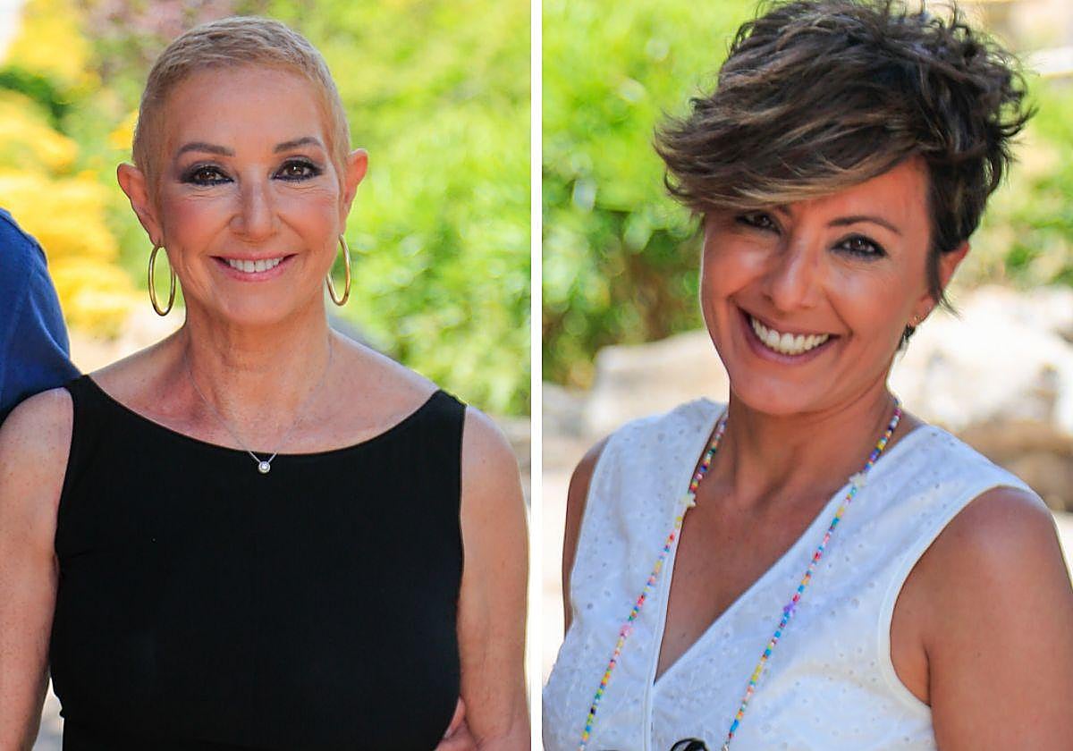 Ana Rosa Quintana y Sonsoles Ónega, en 2022, pocas semanas antes del fichaje de la segunda por Atresmedia