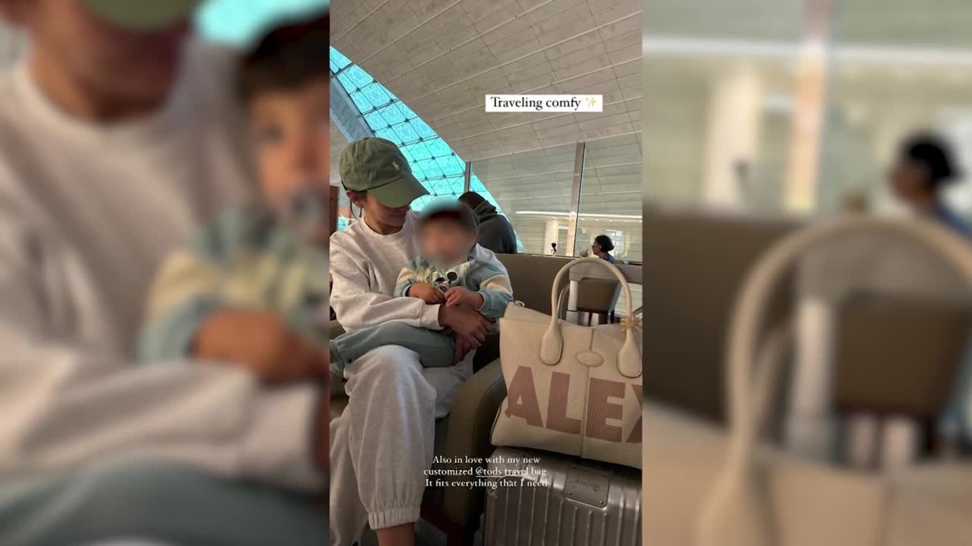 La &#039;influencer&#039; Alexandra Pereira ya está en Beirut para disfrutar de la Navidad