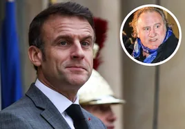 Gran polémica tras la defensa de Macron a Gérard Depardieu: «Enorgullece a Francia»