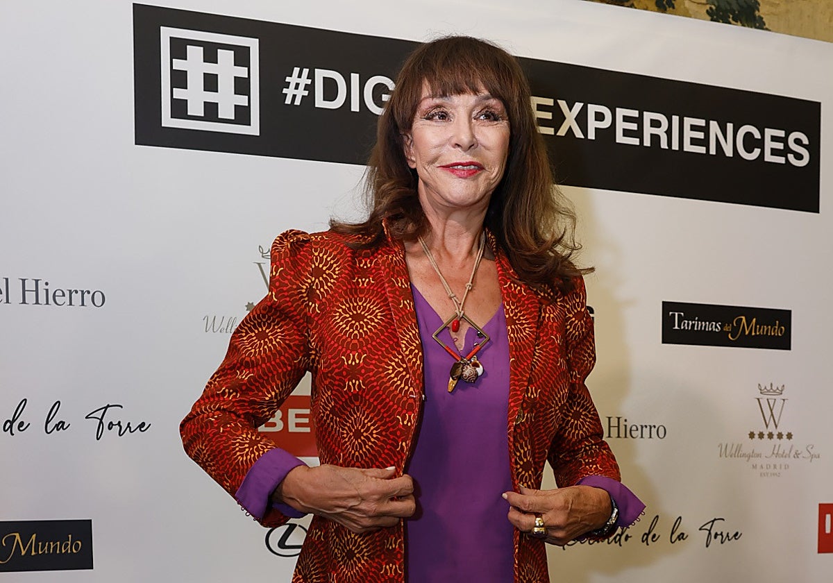 Maria Ángeles Grajal durante un evento el pasado mes de febrero