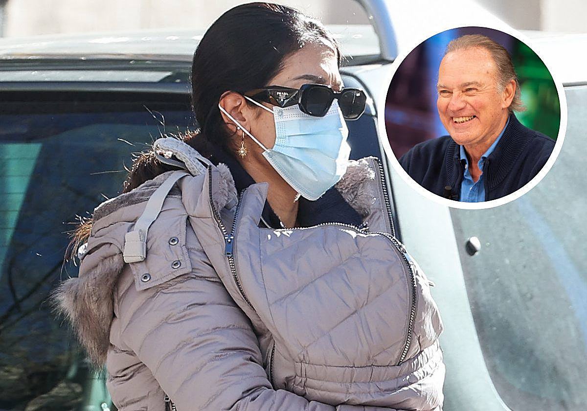 Gabriela Guillén junto a su hijo y Bertín Osborne