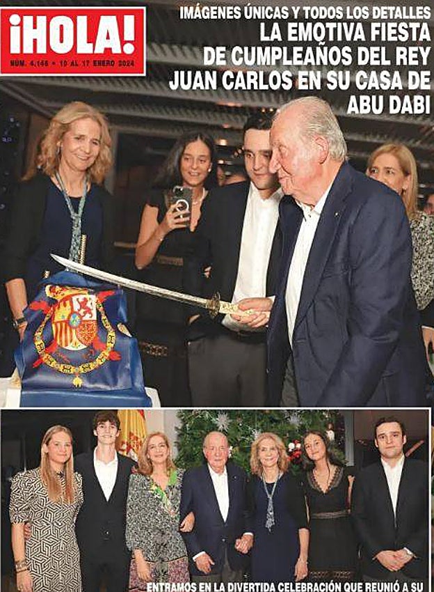 El cumpleaños de Don Juan Carlos y el enfrentamiento entre Ana Obregón y Alessandro Lequio: las revistas de la semana