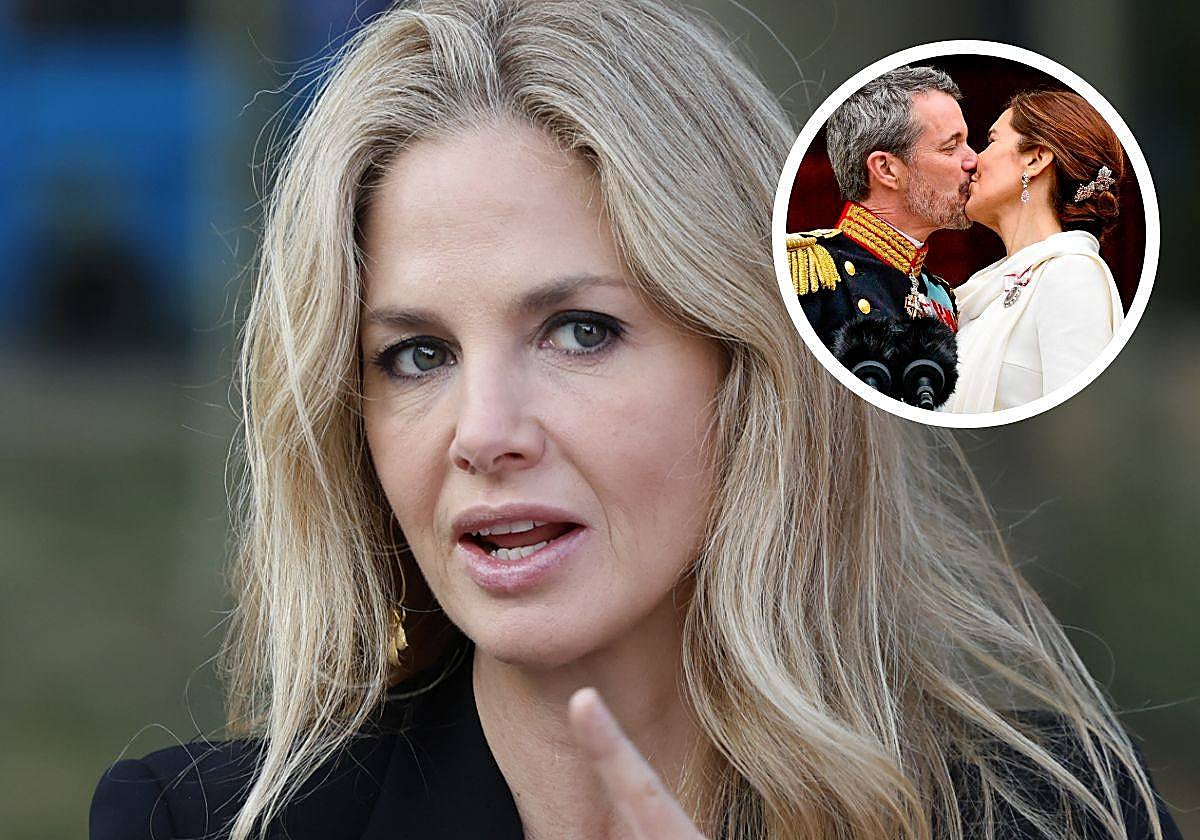 Genoveva Casanova y Federico y Mary como Reyes de Dinamarca