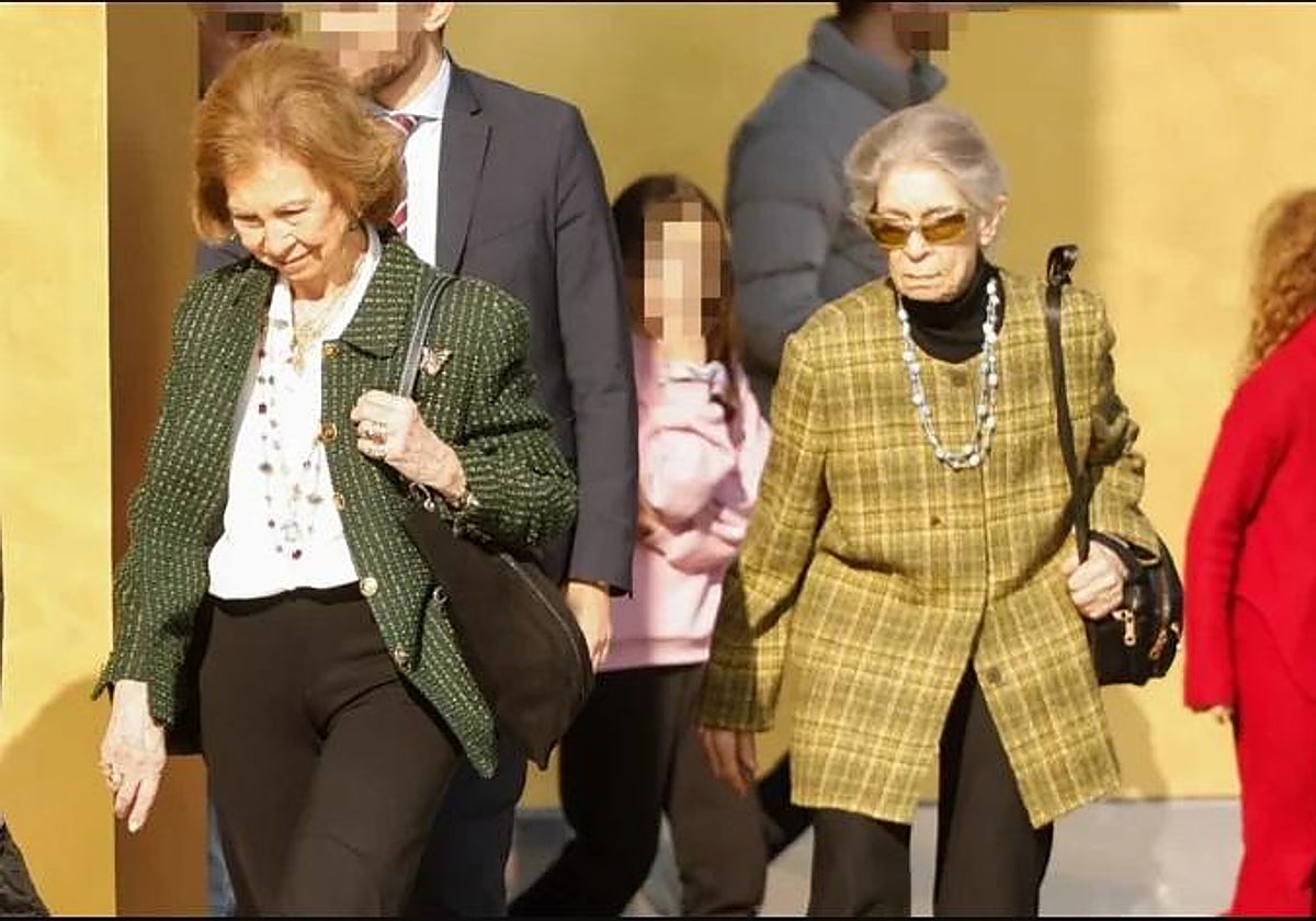 La Reina Sofía y la Princesa Irene