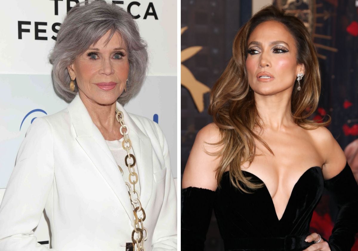 Jane Fonda y Jennifer Lopez