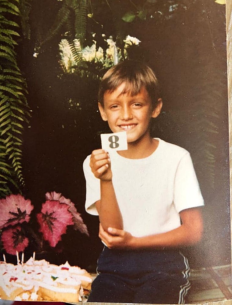 Rafa Méndez en la infancia