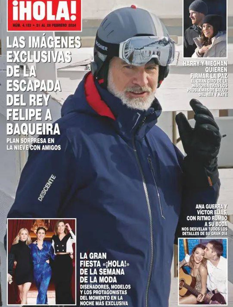 La escapada del Rey Felipe y el amor entre Alejandra Rubio y Carlo Costanzia: las revistas de la semana