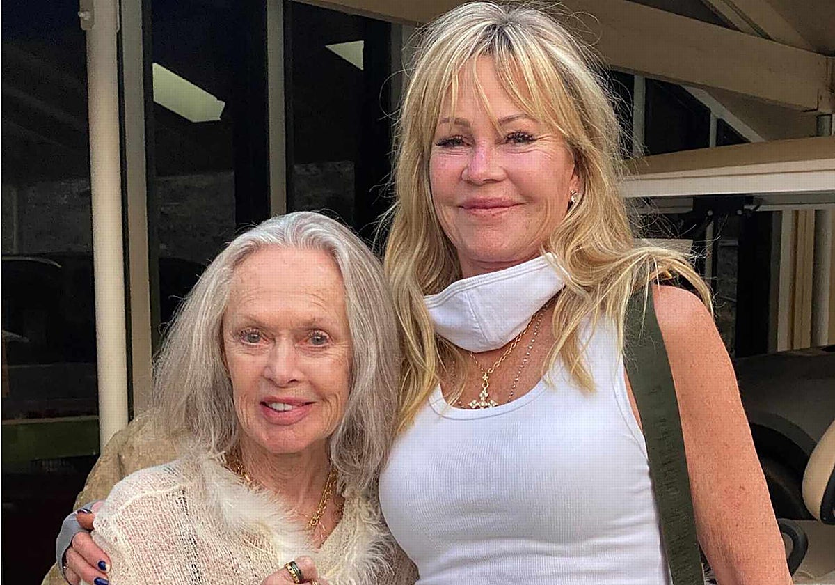 Tippi Hedren y Melanie Griffith