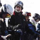 El Rey Felipe VI regresa al Pirineo aragonés para esquiar en Formigal