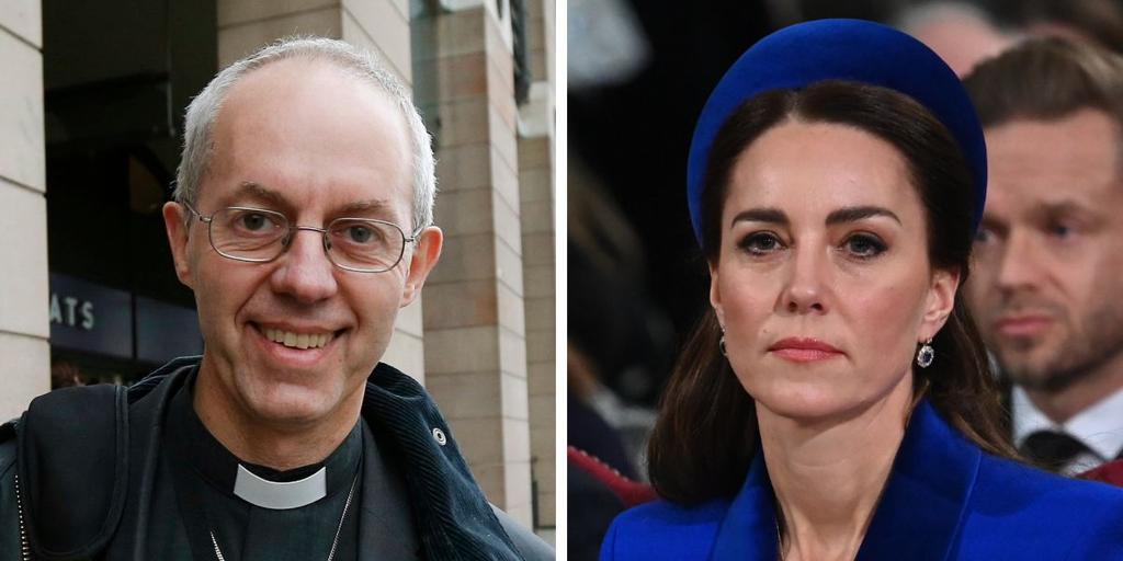 El arzobispo de canterbury, contundente sobre kate middleton: «estamos obsesionados»