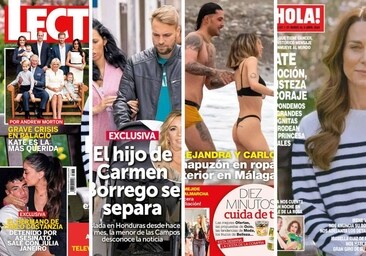 Las parejas de los hermanos Costanzia y el divorcio del hijo de Carmen Borrego: las revistas de la semana