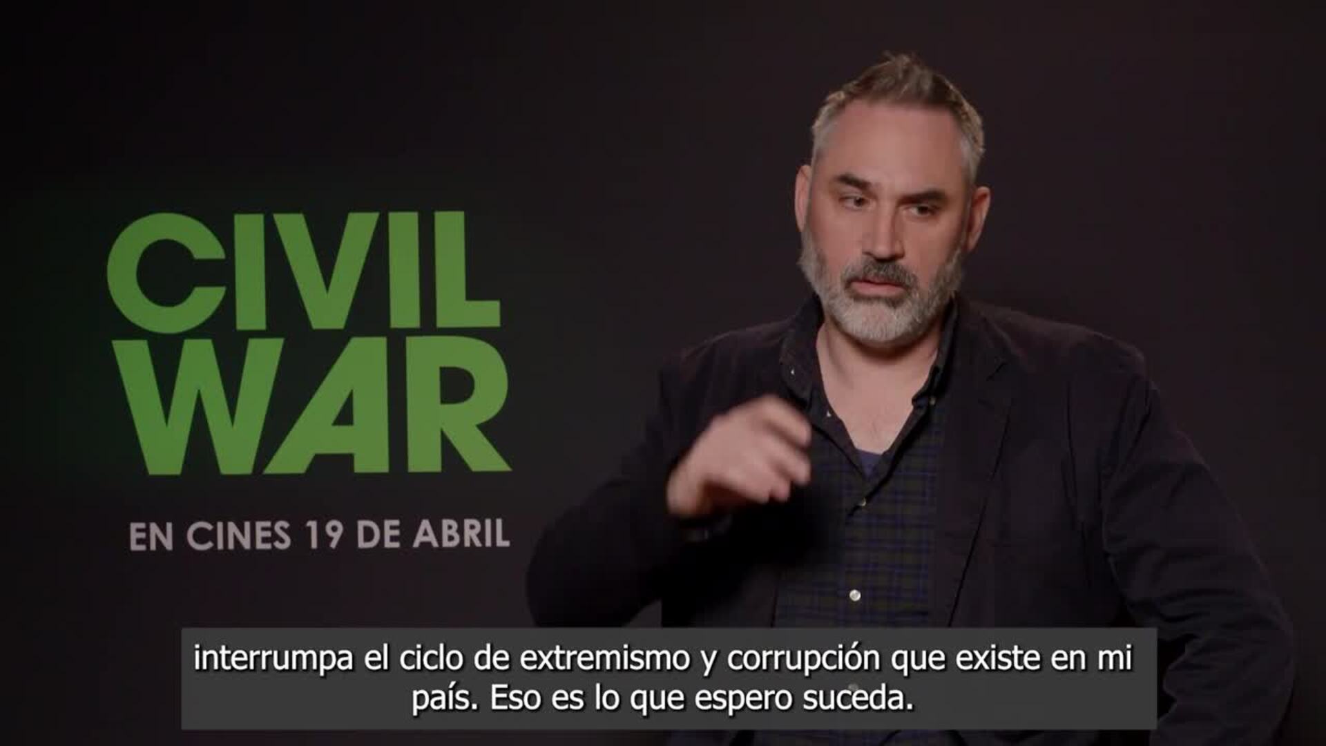 Alex Garland, director de &#039;Civil War&#039;, presenta su película centrada en la polarización