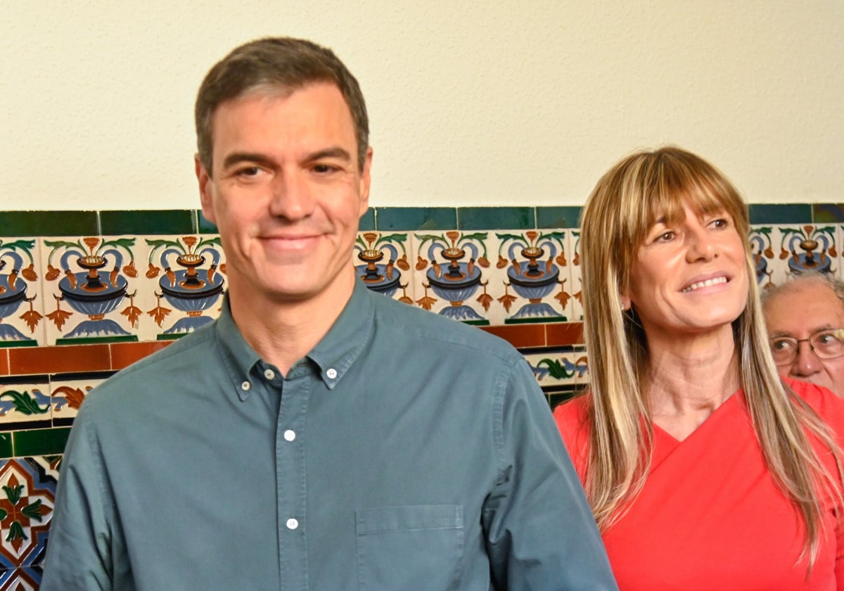 Pedro Sánchez y Begoña Gómez, en una imagen de archivo.