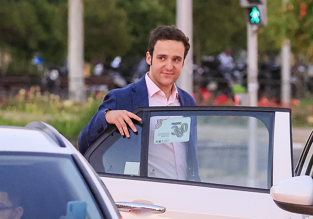 Froilán de Marichalar, a su llegada a la Plaza de Toros de Las Ventas.