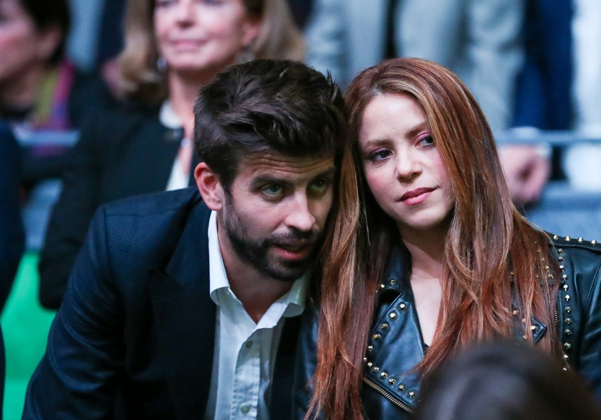 Gerard Piqué y Shakira, cuando todavía eran pareja.