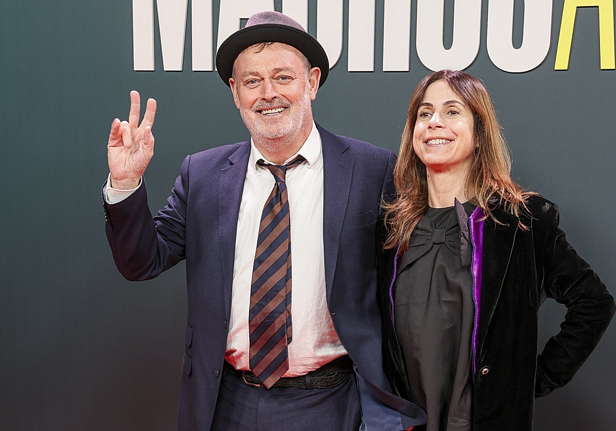 Pablo Carbonell y María Arellano, durante su última aparición pública en febrero.