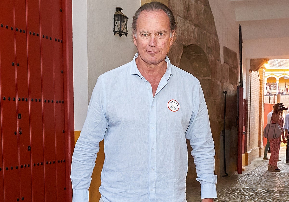 Bertín Osborne, en un concierto en Sevilla 2022