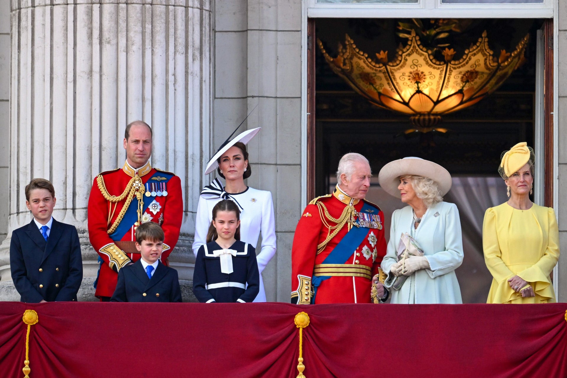 Las imágenes del Trooping the Colour en honor al Rey Carlos III con Kate Middleton como protagonista