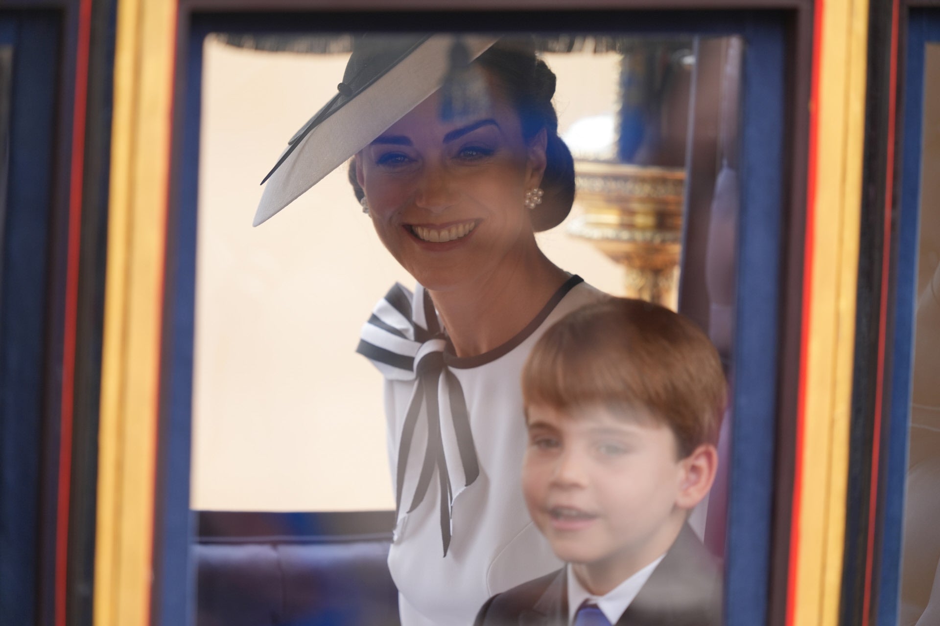 Las imágenes del Trooping the Colour en honor al Rey Carlos III con Kate Middleton como protagonista