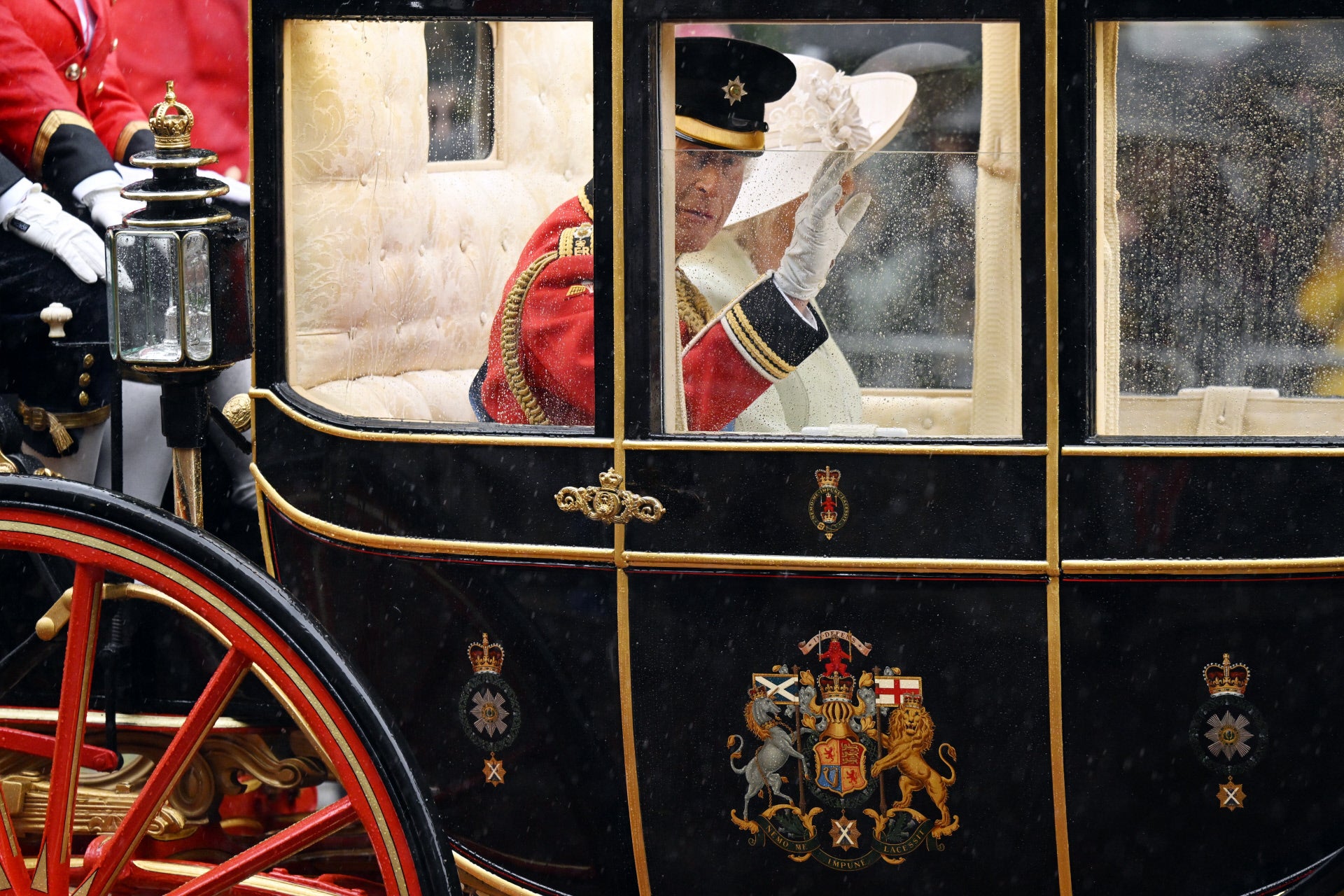 Las imágenes del Trooping the Colour en honor al Rey Carlos III con Kate Middleton como protagonista