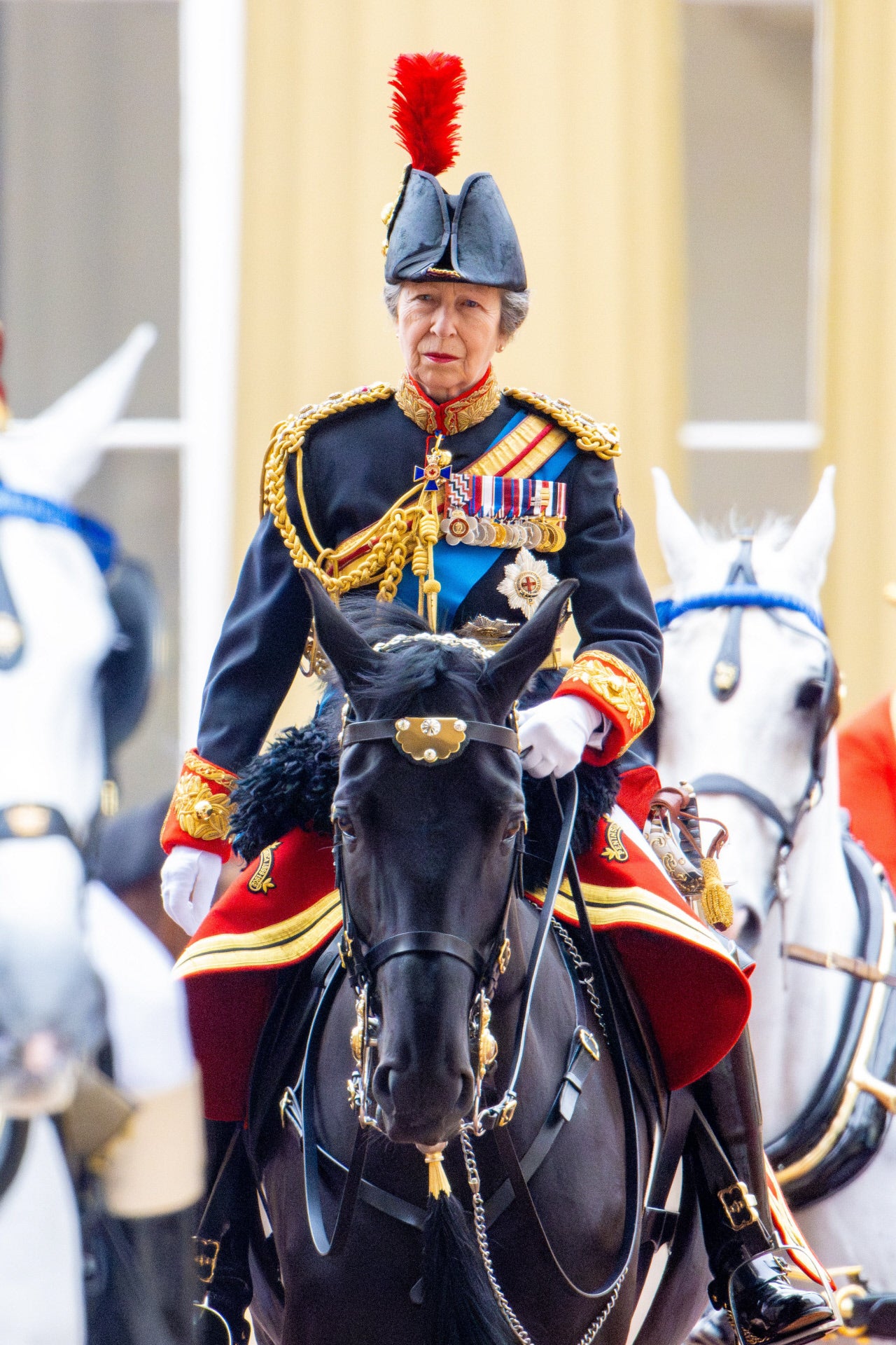 Las imágenes del Trooping the Colour en honor al Rey Carlos III con Kate Middleton como protagonista