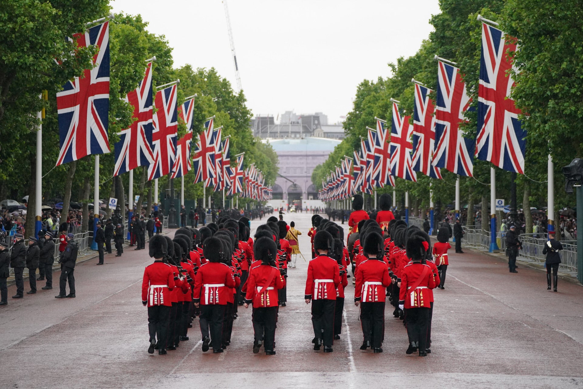 Las imágenes del Trooping the Colour en honor al Rey Carlos III con Kate Middleton como protagonista