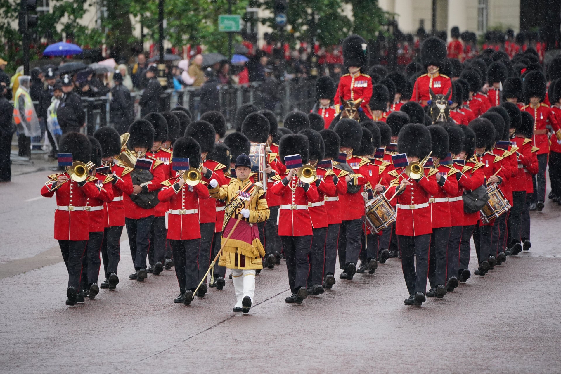 Las imágenes del Trooping the Colour en honor al Rey Carlos III con Kate Middleton como protagonista