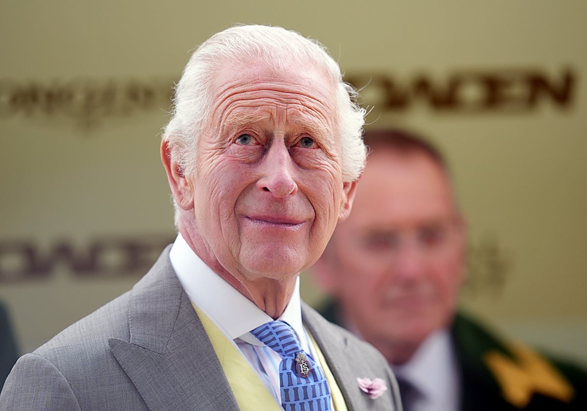 Carlos III, durante el Royal Ascot el 18 de junio.