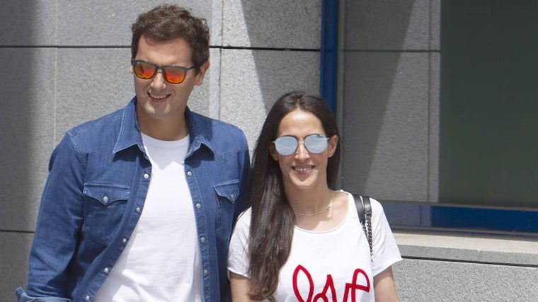 Albert Rivera junto a Malú