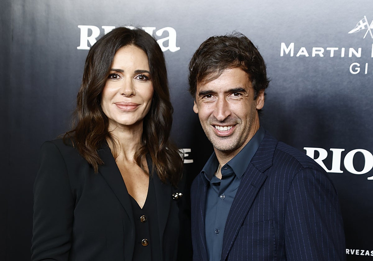Raúl González y Mamen Sanz, en una imagen reciente.