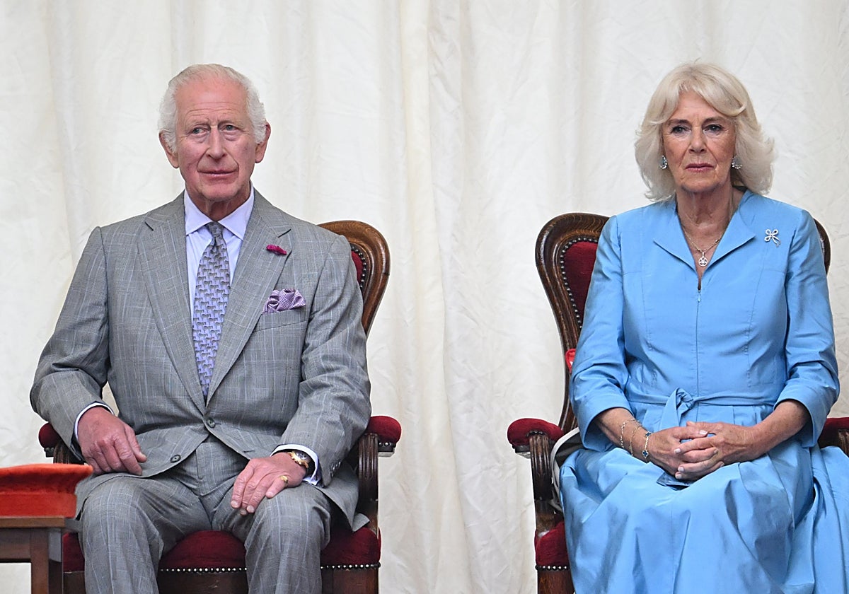 El Rey Carlos III y la Reina Camila