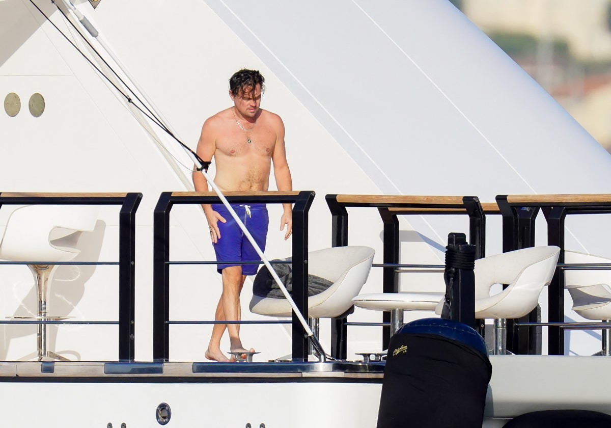 Leonardo DiCaprio durante unas vacaciones