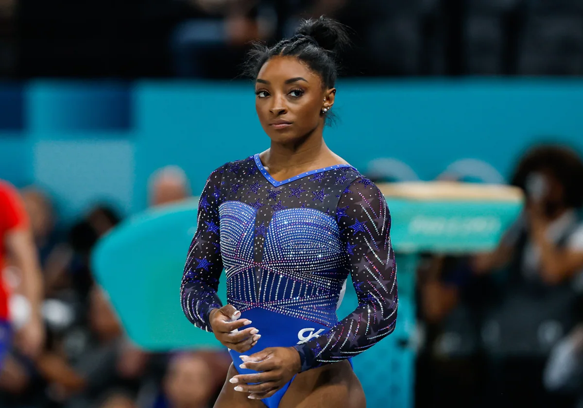 Simone Biles en los JJ.OO. París 2024