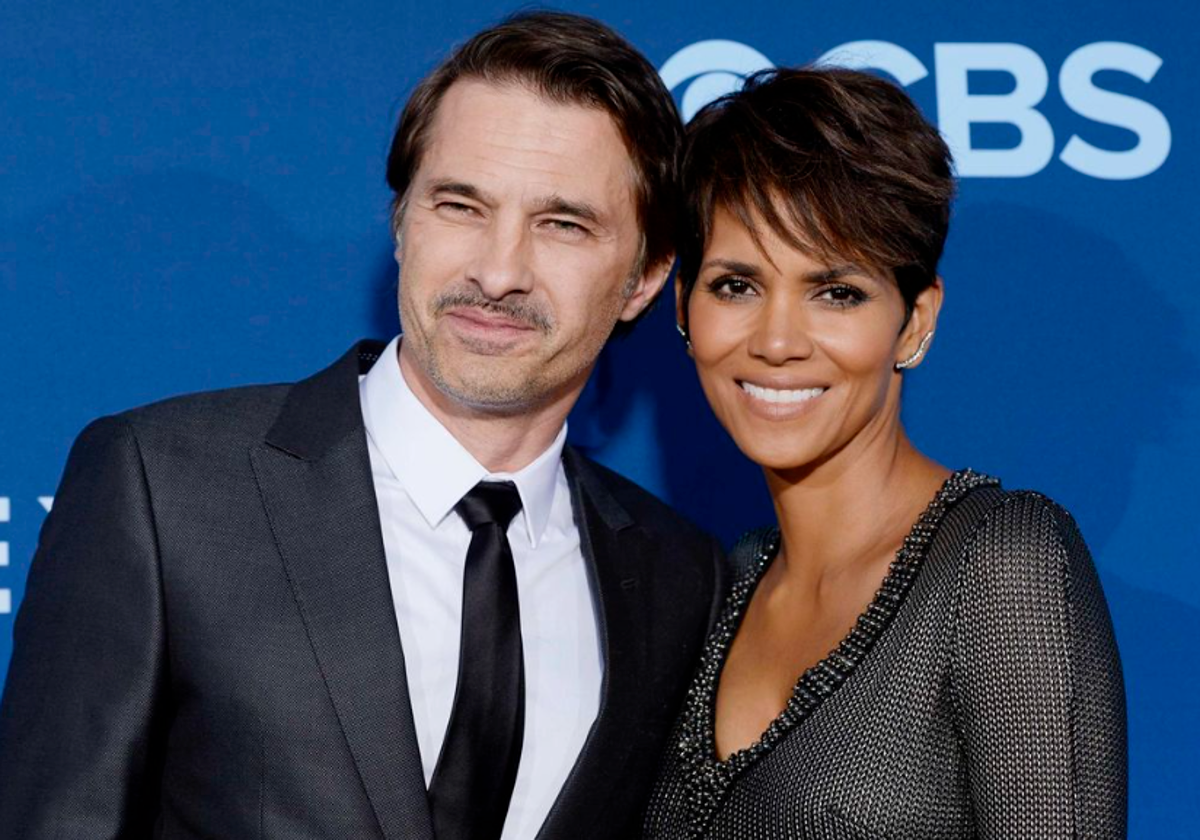 Halle Berry y Olivier Martinez en una foto de archivo