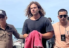 Daniel Sancho, contra las cuerdas antes del veredicto: declaran el abogado de los Arrieta y la familia con la que viajó a Tailandia