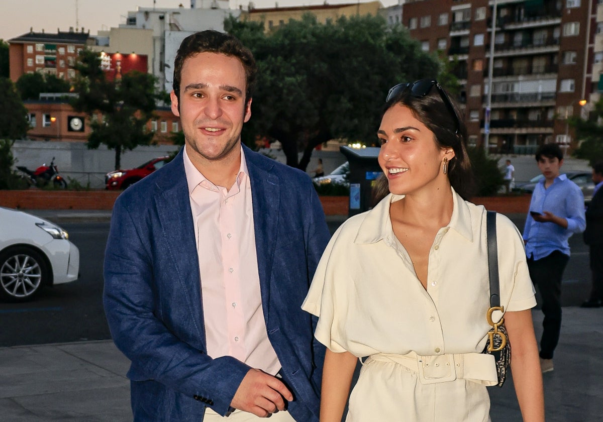 Froilán y Belén Perea, en la última Feria de San Isidro de Madrid.